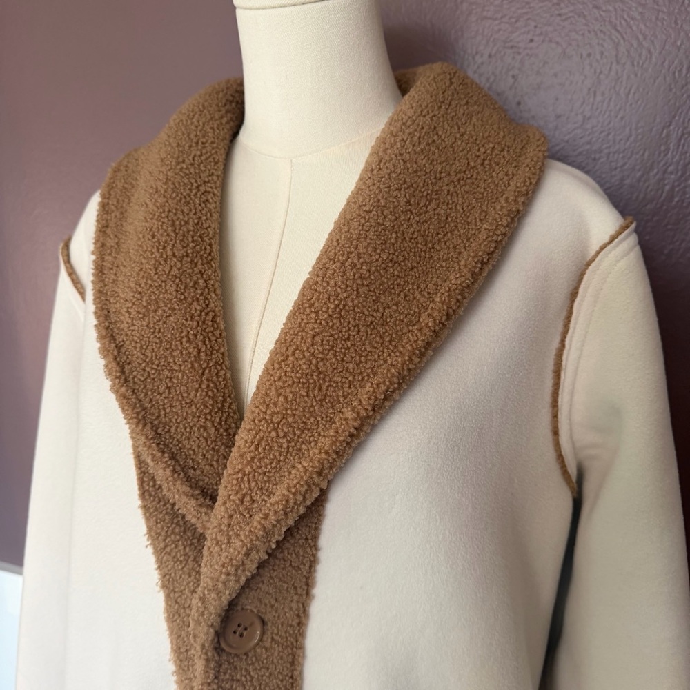 Reversable Susan Graver Teddy Coat - Picture 8 of 13